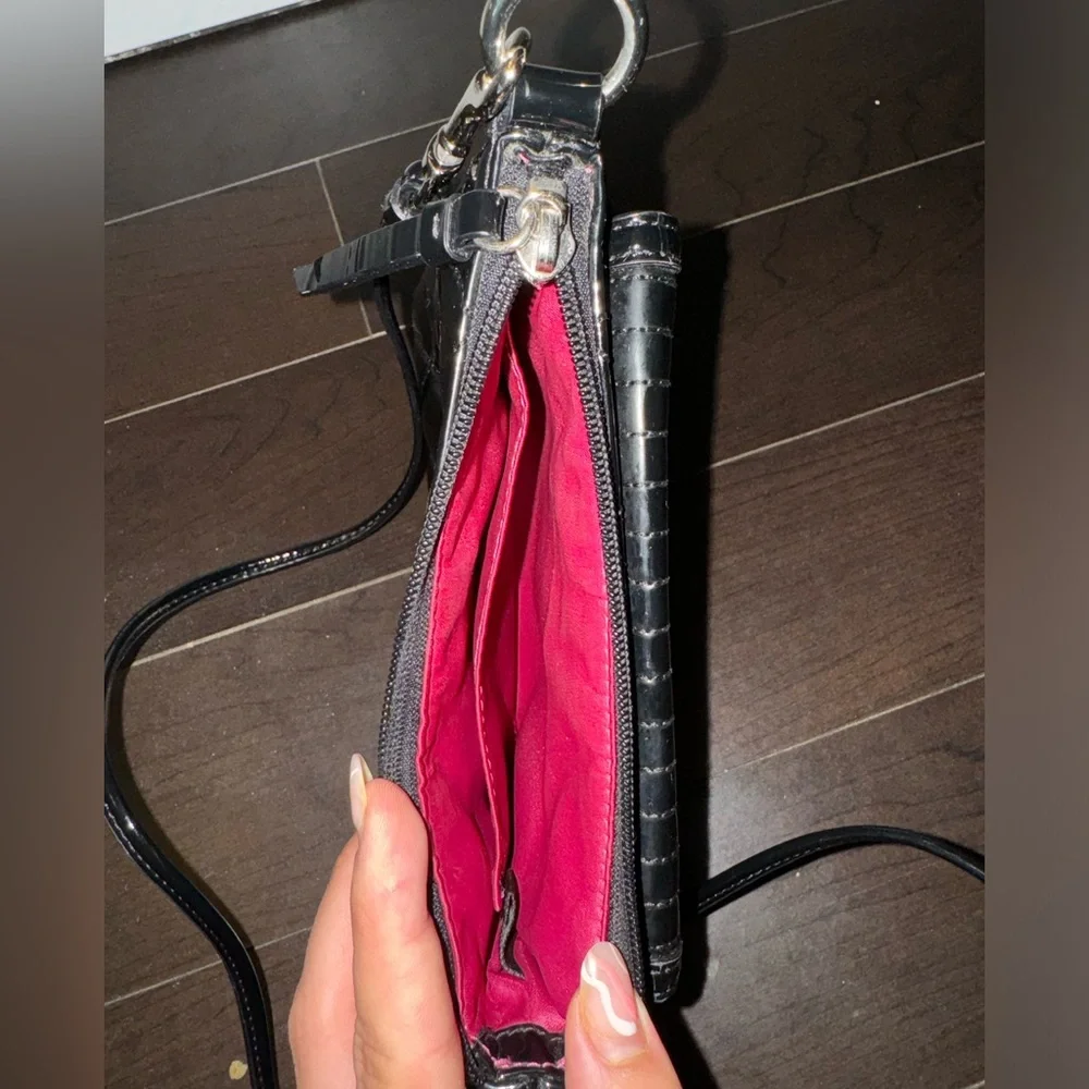 Coach Patent Leather Black Crossbody Bag - Picture 3 of 3